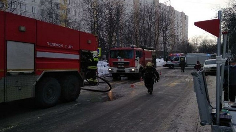 Пострадавшим при пожаре в Новой Москве окажут помощь