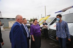 Межрайонная станция скорой помощи в Дербенте получила 16 машин по поручению Михаила Мишустина 