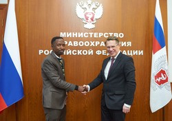 Глава Минздрава России обсудил расширение сотрудничества в сфере здравоохранения с председателем парламента Намибии